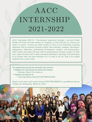 Asian American Cultural Center Internships 2021-22