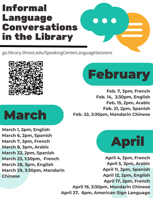 Speaking Center Language Sessions