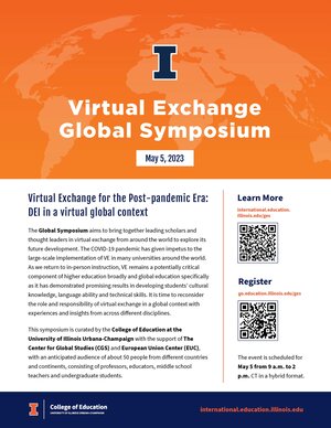 Virtual Exchange for the Post-pandemic Era: DEI in a virtual global context. A Global Symposium