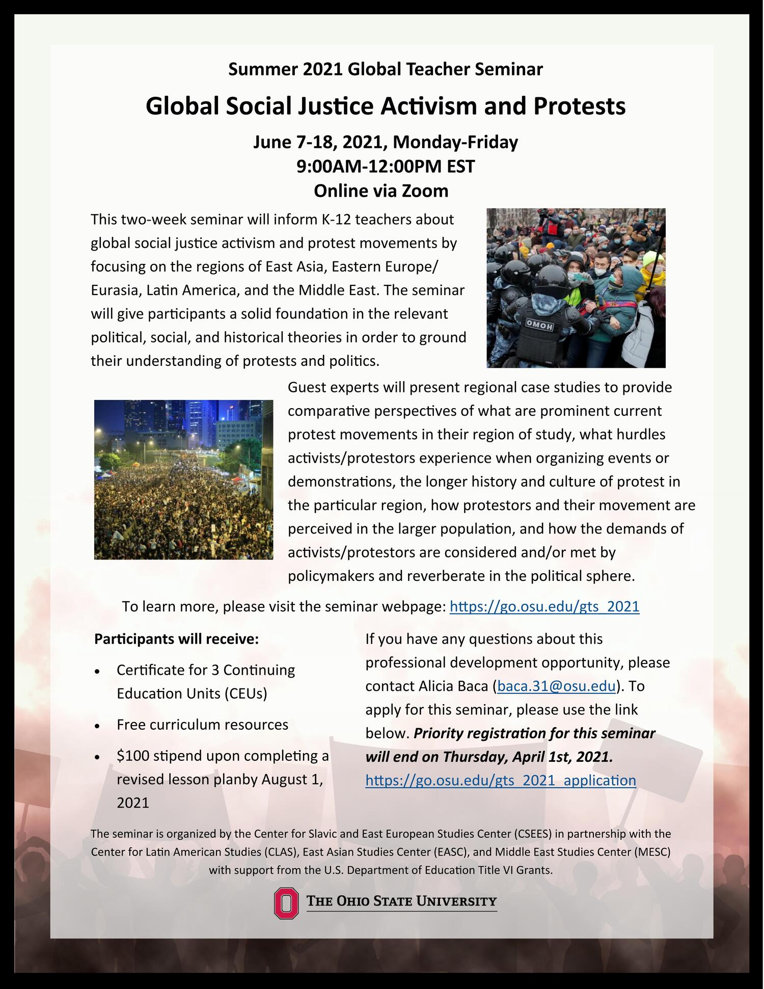 2021 Global Teacher Seminar