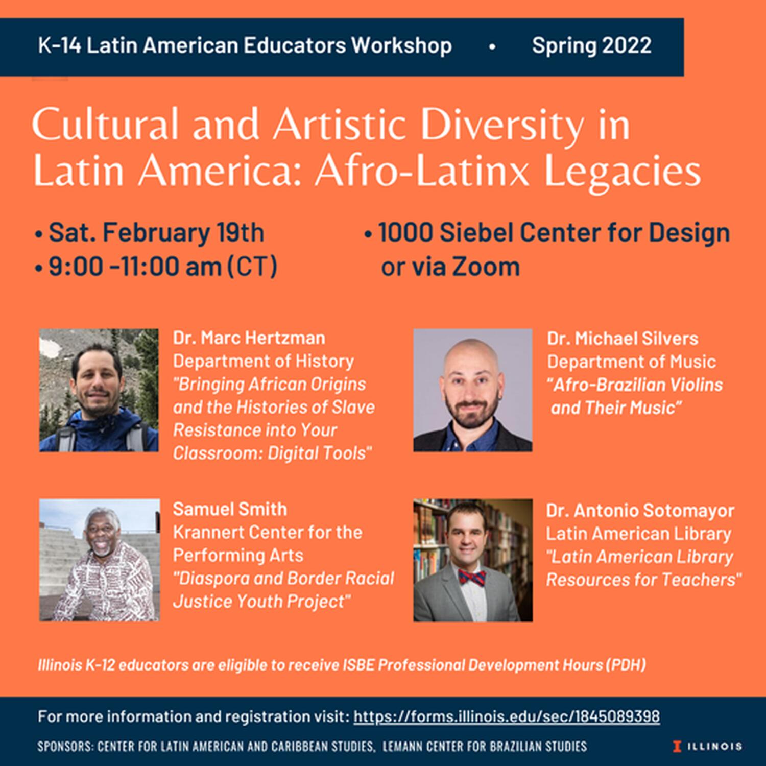 February 19: K-14 Latin American Educators Workshop